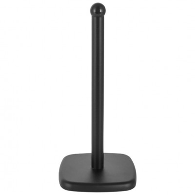 Βάση για Χαρτί Κουζίνας Μεταλλική Μαύρη 15x15x35cm Ankor 850020