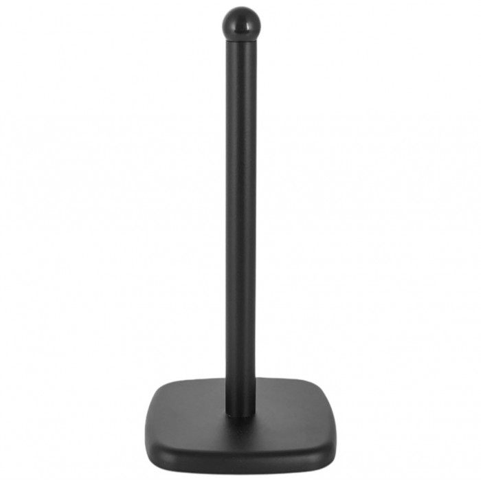 Βάση για Χαρτί Κουζίνας Μεταλλική Μαύρη 15x15x35cm Ankor 850020