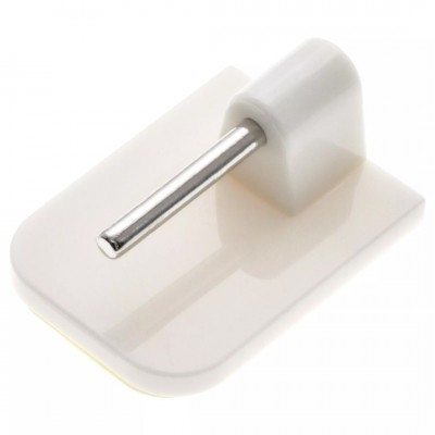 Αυτοκόλλητα Στηρίγματα Κουρτινόβεργας Bris-Bris Λευκό 85544