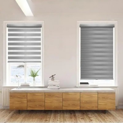 Double Roller με Κασσετίνα 1,40 x 2,30m Γκρι Frans Interior Design