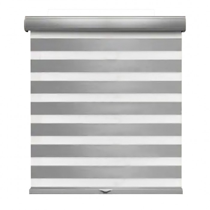 Double Roller με Κασσετίνα 0,80 x 2,30m Γκρι Frans Interior Design