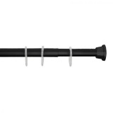 Βραχίονας Μπάνιου Πτυσσόμενος 160-260cm Grekon 1210-2 Μαύρος
