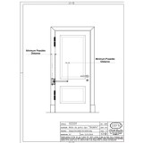 Σούστα επαναφοράς πόρτας Ύψους 100mm Μήκους 240mm και Βάρος Αντοχής 60kg Art.91 Νο2 IBFM Triumph Γαλβανιζέ 091002