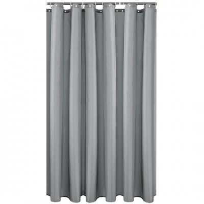 Κουρτίνα Μπάνιου Υφασμάτινη Κ3-20 ΓΚΡΙ 1,80*2,00 Frans Interior Design