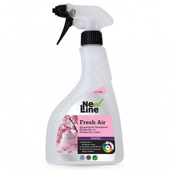 Αρωματιστής Υφασμάτων Επιφανειών New Line 500ml Fresh Air 90140