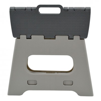 Σκαλοκάθισμα Πλαστικό Αναδιπλούμενο σε Γκρί Χρώμα 31x22x27εκ. ANKOR 842179