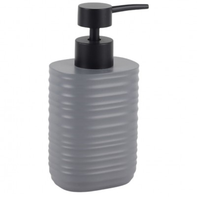 Επικαθήμενο Ντισπένσερ Πολυεστερικό Χρώμα Γκρί Ματ 8,1x8,1x16,9εκ. ANKOR 845163