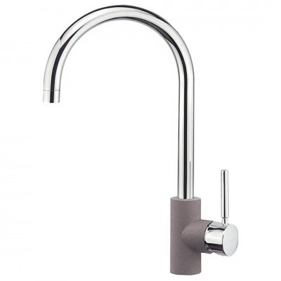 Μπαταρία Κουζίνας Sanitec Doppio σε Χρώμα Ultra Granite Sienna 00-02-00252-34