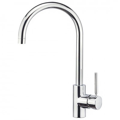 Μπαταρία Κουζίνας Sanitec Doppio σε Χρώμα Ultra Granite Chrome 00-02-00251