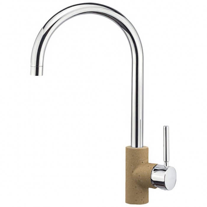 Μπαταρία Κουζίνας Sanitec Doppio σε Χρώμα Classic Metallic Coffee 00-02-00252-16