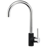 Μπαταρία Κουζίνας Sanitec Doppio σε Χρώμα Ultra Granite Nero 00-02-00252-37 Μπαταρία Κουζίνας Sanitec Doppio σε Χρώμα Ultra Granite Nero 00-02-00252-37