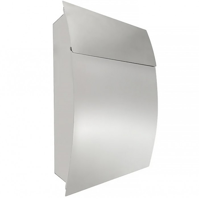 Γραμματοκιβώτιο Ανοξείδωτο Ασημί 300x450x100mm FF Group 41597