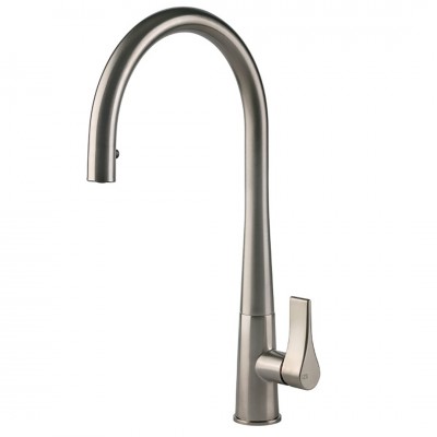 Μπαταρία Κουζίνας με Nτους Inox Finish Υ41cm Gessi Proton 17153-149