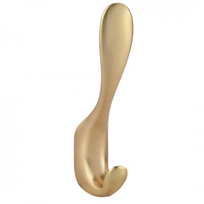 Κρεμάστρα Μονή Μεταλλική Χρυσή 11.5cm 4235 Import Hellas 0036-1026