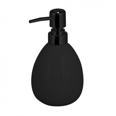 Επικαθήμενο Ντισπένσερ ΚΩΣ Κεραμικό Μαύρο Import Hellas 0037-2710