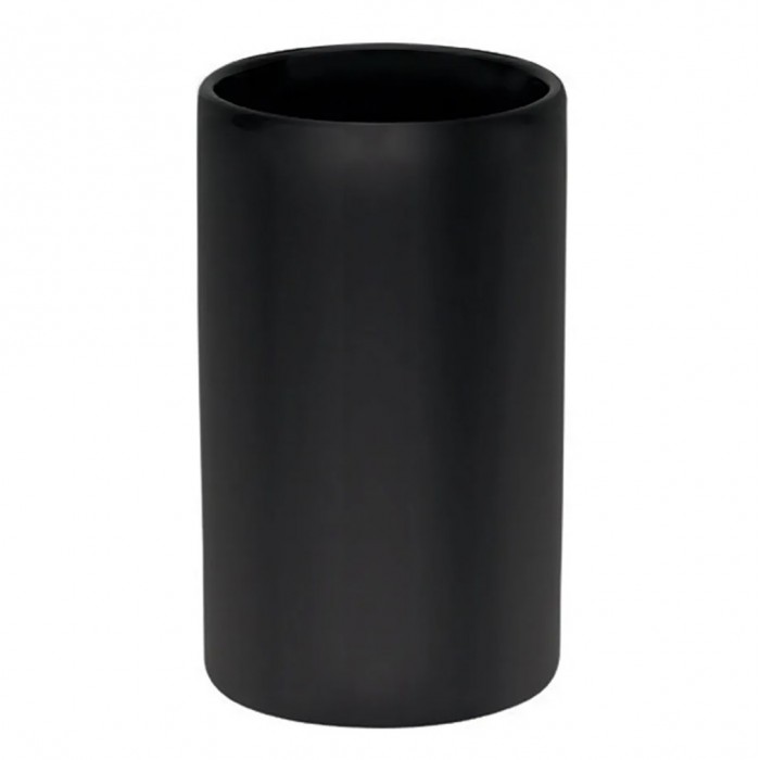 Ποτηροθήκη Επιδαπέδια Κεραμική Μαύρη ΚΩΣ Import Hellas 0037-2711