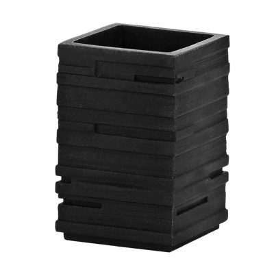 Ποτηροθήκη Επιδαπέδια Resin Μαύρη ΤΗΝΟΣ Import Hellas 0037-2725