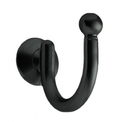 Κρεμάστρα - Αμπράζ Μονή Μεταλλική Μαύρη 8-053 Import Hellas