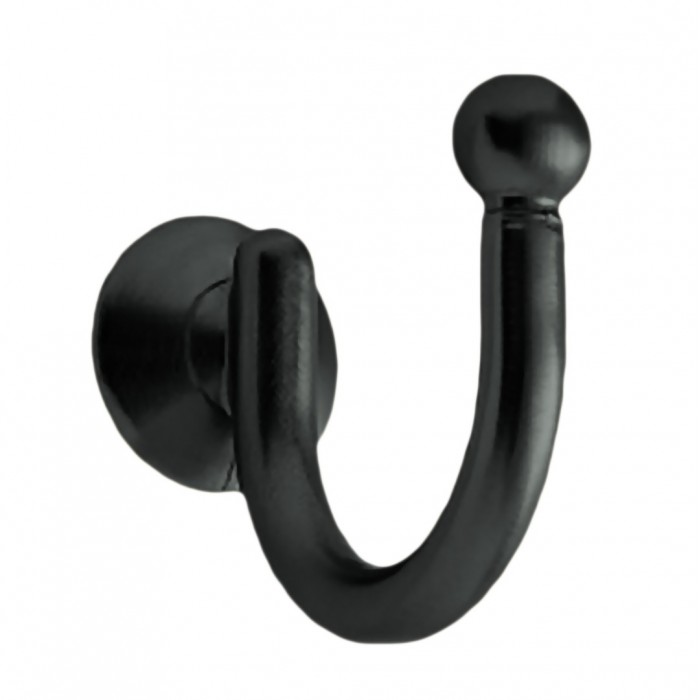 Κρεμάστρα - Αμπράζ Μονή Μεταλλική Μαύρη 8-053 Import Hellas