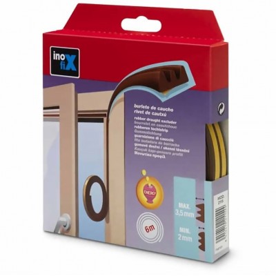 Αεροστόπ / Αεροφράκτης Inofix 2115-4 Καφέ Τύπου Κ 600cm