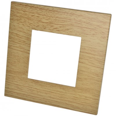 Πλαίσιο 2 Θέσεων 2Μ Φυσικό Δρύς για Τοποθέτηση σε Συνδυασμό INO-Series LINEME 50-00421-27