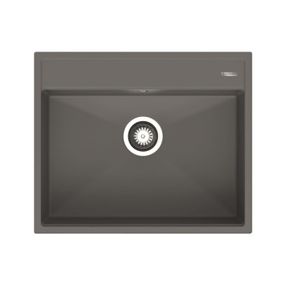 Νεροχύτης Pyramis Pyragranite Ithaka (61x51) 1B Iron Grey Ένθετος 070244411