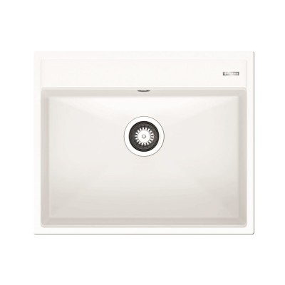 Νεροχύτης Pyramis Pyragranite Ithaka (61x51) 1B Snow Ένθετος 070245611