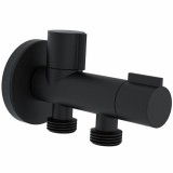 Διακόπτης Μπιντέ Γωνιακός Διπλός 1/2" Chrome 094145