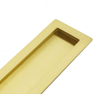 Χούφτα για Συρόμενες Πόρτες (1τεμάχιο) Convex Σειρά 1507PS-S02S02 Ματ Ορείχαλκος