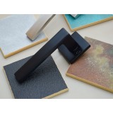 Πόμολα Πόρτας (Μονό ή Ζεύγος) Χειρολαβή με Ροζέτα Convex 2295S Ματ Νίκελ S05S05