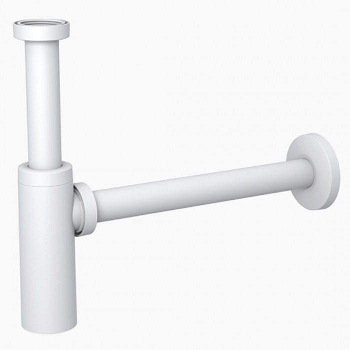 Σιφώνι Νιπτήρος Επεκτεινόμενο Στρόγγυλο Λευκό 200-300 ABS