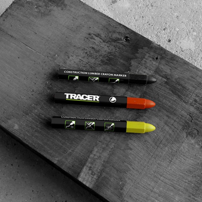 Crayon Παστέλ Σήμανσης Μαύρο TRACER ACM1