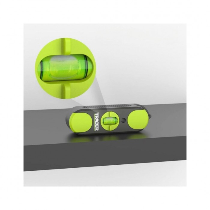 Μαγνητικός Ανιχνευτής Ορθοστάτη Γυψοσανίδας 3 Σημείων με Αλφάδι TRACER AMSF1