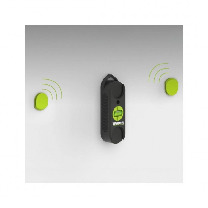 Μαγνητικός Ανιχνευτής Ορθοστάτη Γυψοσανίδας 3 Σημείων με Αλφάδι TRACER AMSF1