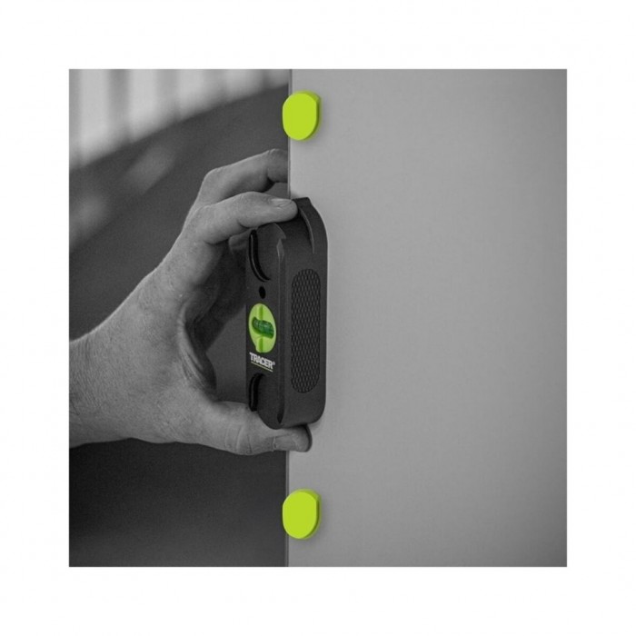 Μαγνητικός Ανιχνευτής Ορθοστάτη Γυψοσανίδας 3 Σημείων με Αλφάδι TRACER AMSF1