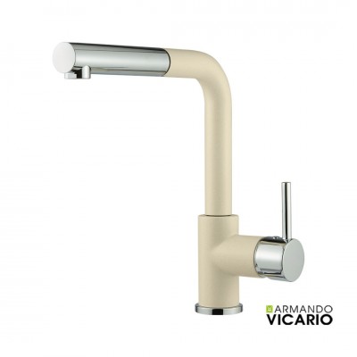 Μπαταρία κουζίνας Granite 18580-1321 Vanilla FLUO Armando Vicario Italy