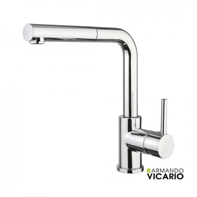 Μπαταρία Κουζίνας Armando Vicario Fluo 18584-100 Chrome Italy