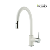 Μπαταρία κουζίνας Granite 18780-1301 Superwhite FLUO Armando Vicario Italy