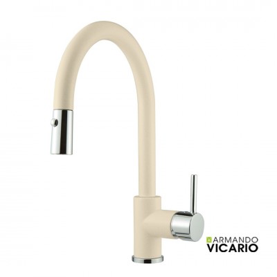 Μπαταρία Κουζίνας Granite 18780-1321 Vanilla FLUO Armando Vicario Italy