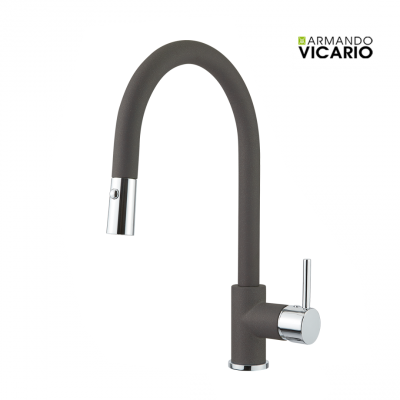 Μπαταρία κουζίνας Granite 18780-1421 Asphalt FLUO Armando Vicario Italy