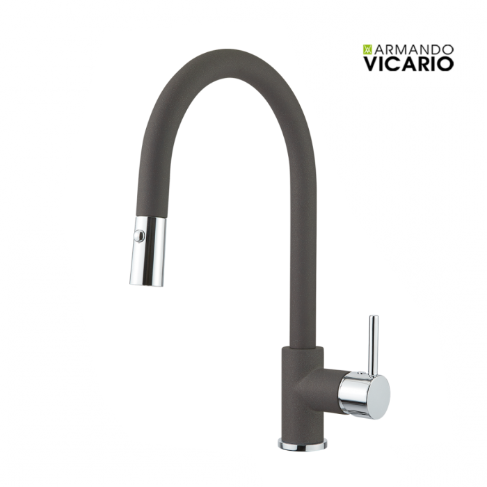 Μπαταρία κουζίνας Granite 18780-1421 Asphalt FLUO Armando Vicario Italy