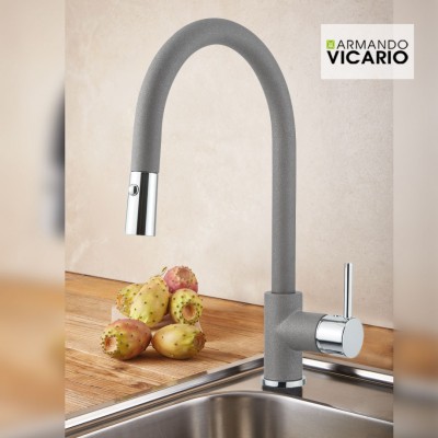 Μπαταρία Κουζίνας Granite 18780-1441 Croma FLUO Armando Vicario Italy