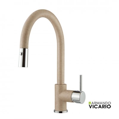 Μπαταρία Κουζίνας Granite 18780-1501 Sabbia FLUO Armando Vicario Italy