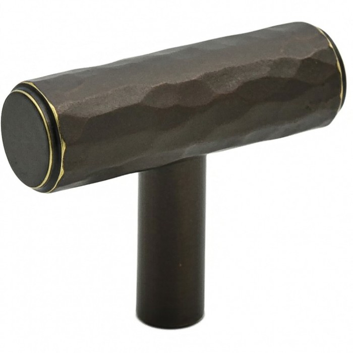 Πόμολο Επίπλων Convex (1 τεμάχιο) 2315T Ματ Μπρονζέ 5x3,9cm S77S77