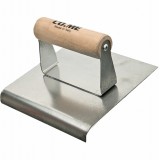 Σπάτουλα Διαμόρφωσης Φάσας Σκαλοπατιού inox 150×150+40×1,5mm COME 302150