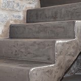 Σπάτουλα Διαμόρφωσης Φάσας Σκαλοπατιού inox 150×150+40×1,5mm COME 302150