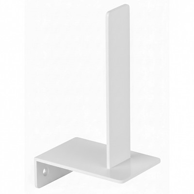 Χαρτοθήκη Κάθετη 15cm BronzeArt Shelfy 51FY-AA-K/Λευκό Ματ
