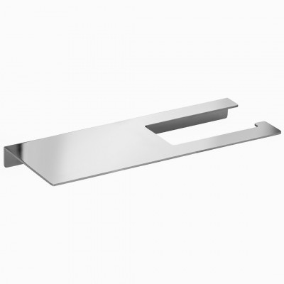 Χαρτοθήκη 28cm με Ράφι BronzeArt Shelfy 52FY-10/Χρώμιο