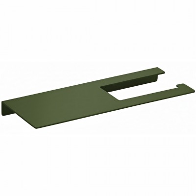 Χαρτοθήκη 28cm με Ράφι BronzeArt Shelfy 52FY-D2/Dark Grass
