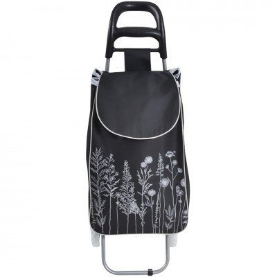 Καρότσι Λαϊκής Υφασμάτινο Μαύρο 27x18x54cm Ankor 852222